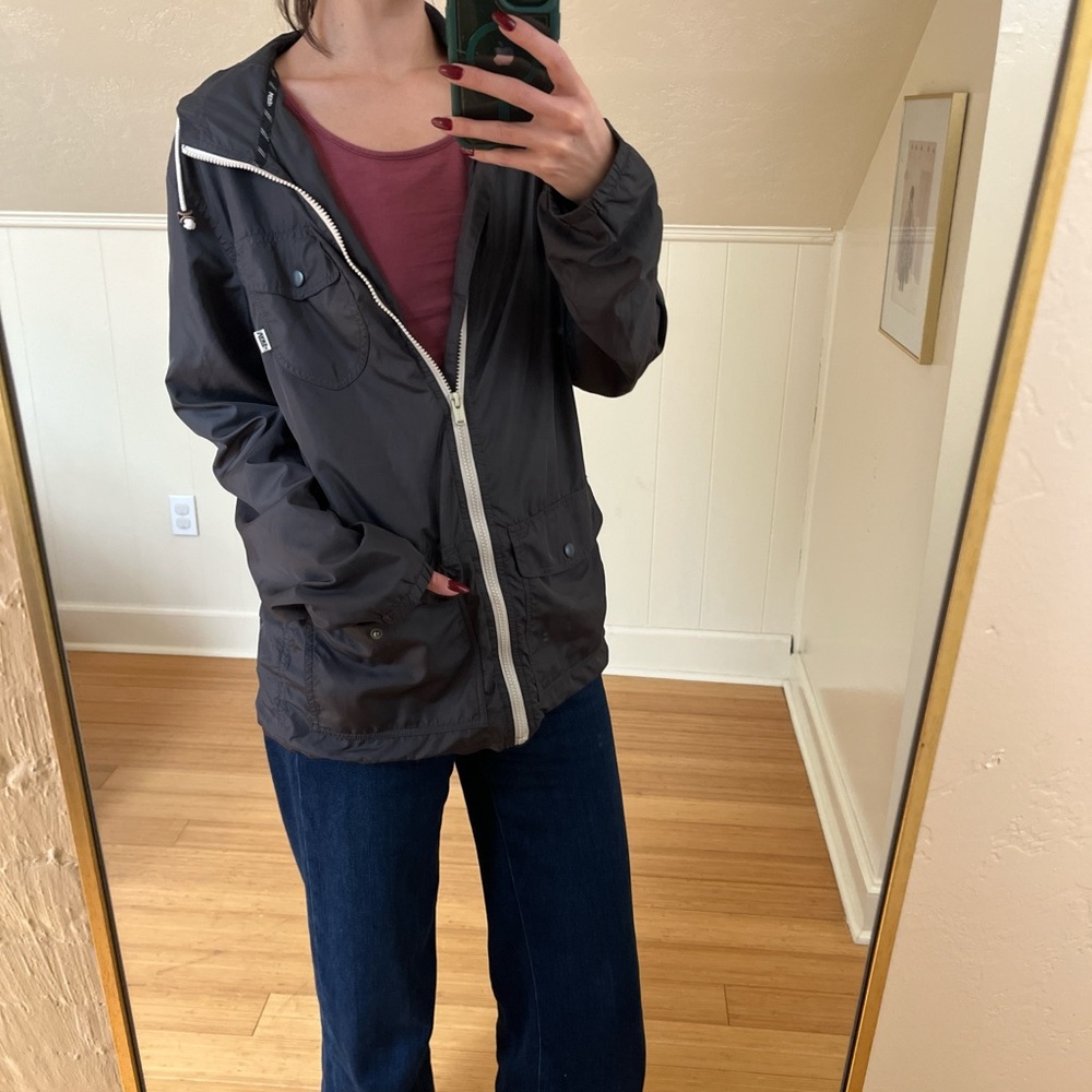 Vans Dark Gray Hooded Utility Jacket